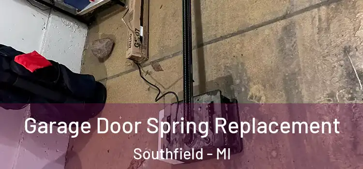  Garage Door Spring Replacement Southfield - MI