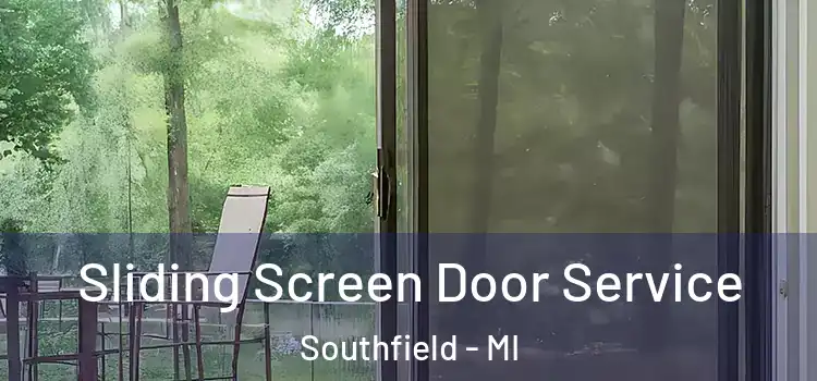  Sliding Screen Door Service Southfield - MI